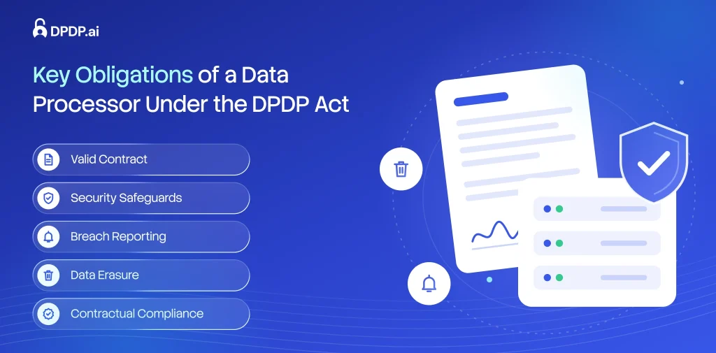 Key Obligations of a Data Processor Under the DPDP Act